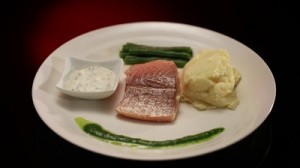 pesto_filled_ocean_trout_with_potato_mash_and_chive_creme_fraiche