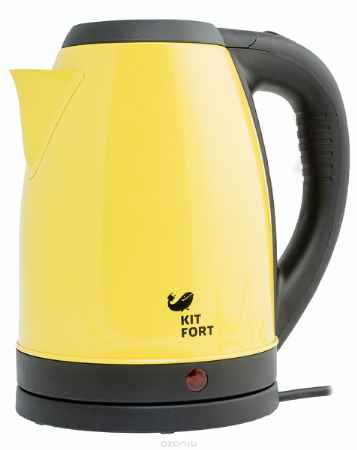Купить Kitfort KT-602-1, Yellow электрический чайник