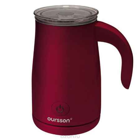 Купить Oursson MF2500/DC, Dark Cherry вспениватель молока