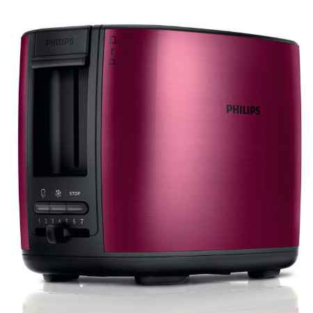 Купить Philips HD2628/00, Burgundy тостер